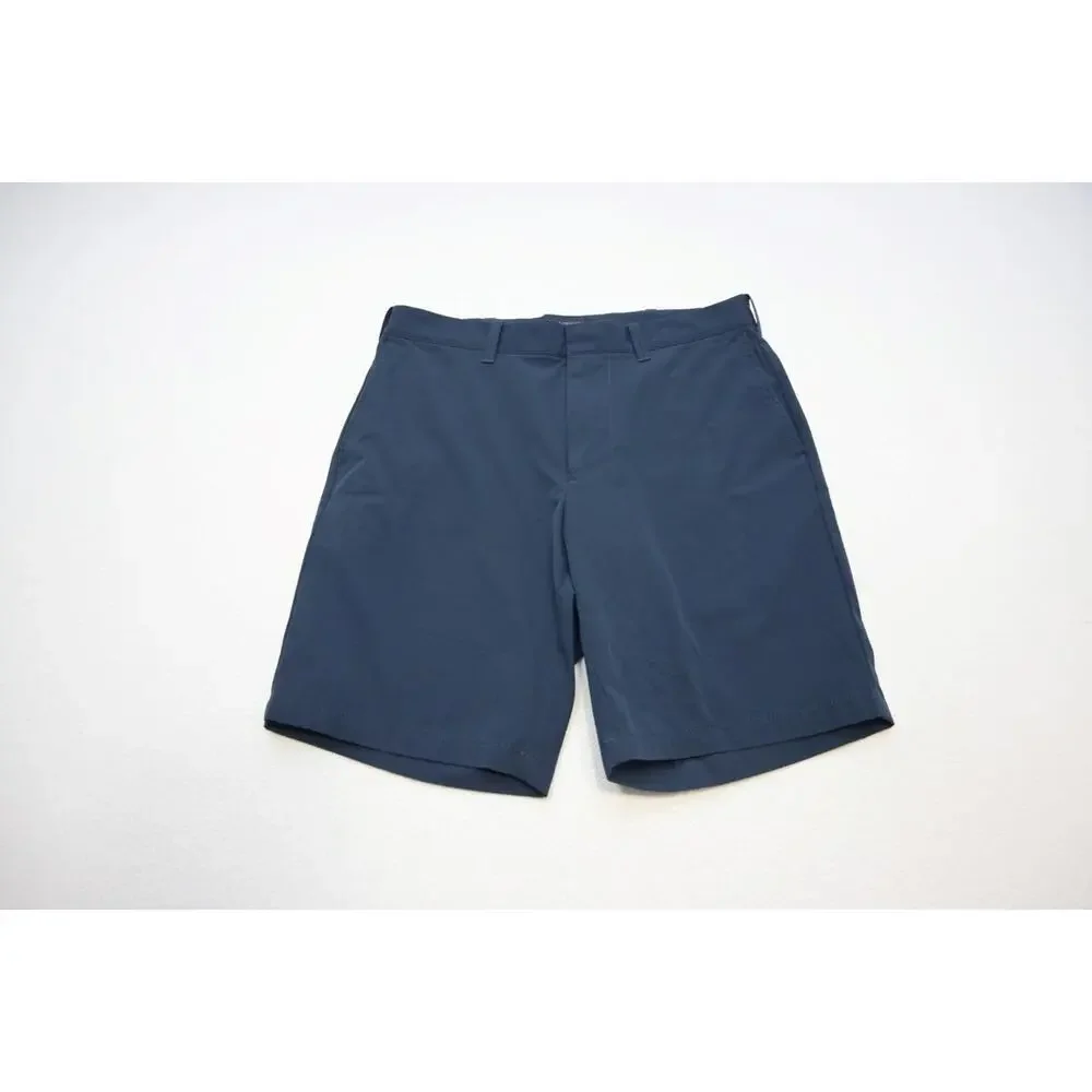 J Crew Golf Shorts Shorts Performance Wicking Stretch Blue Flat Mens‎ Size 30